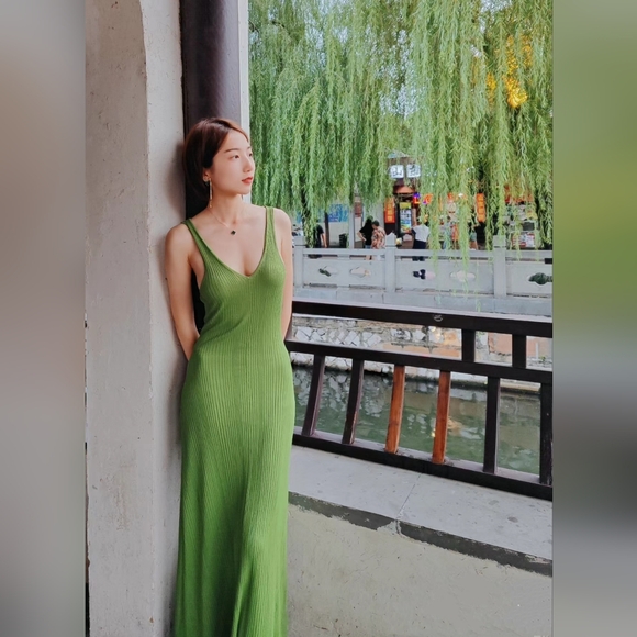 New Zara Knit Midi Dress 3471/033 - Picture 12 of 12